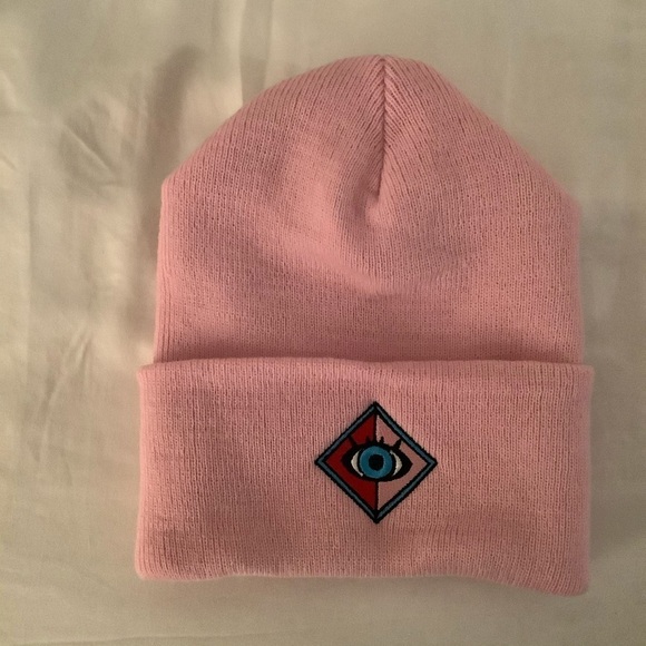 Accessories - Third Eye Beanie in pink